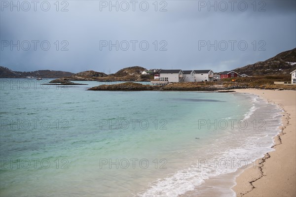 Beach at Sommaroy Sound