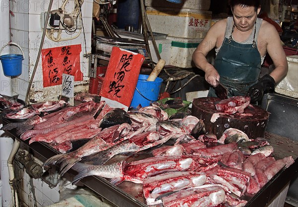 Fish stall at the Red Market