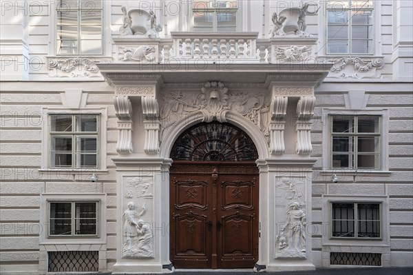 Entrance of the former city palace of Prince Eugene