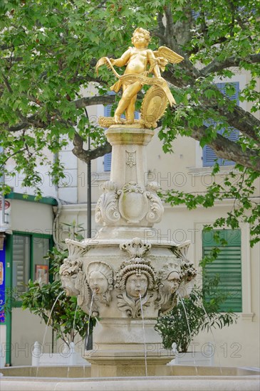 La Fontaine de l'Ange fountain