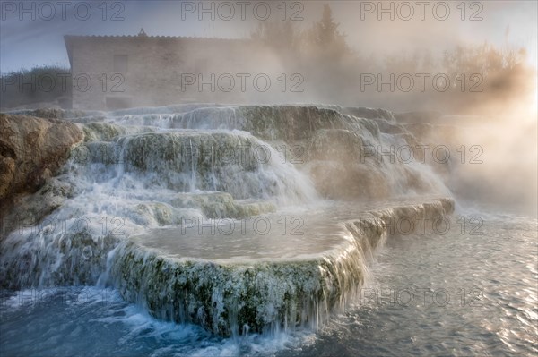 Thermal waterfalls