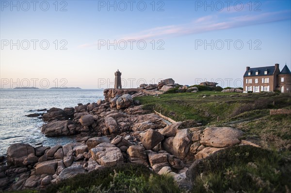 Lighthouse and house