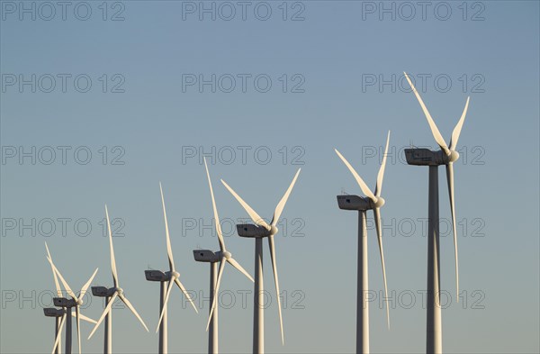 Windmills on a wind farm near Tarifa