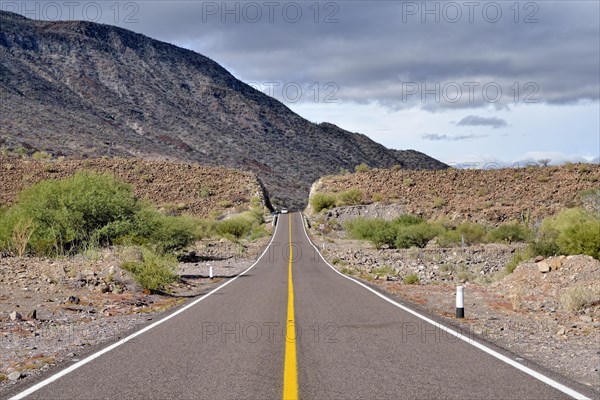 Highway 1 between Loreto and Mulege