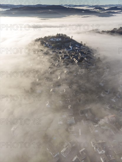 Eversberg in the fog