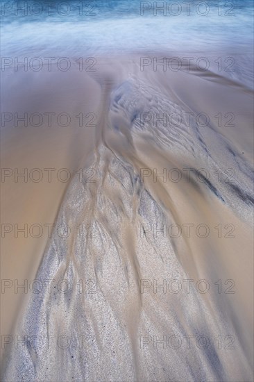Bizarre structures on the sandy beach