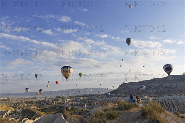Hot air balloons