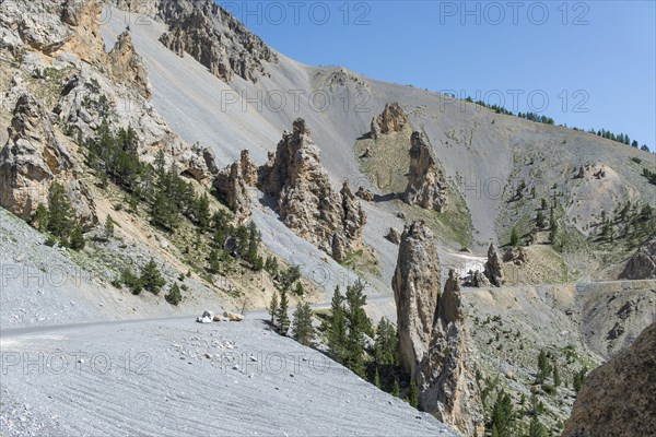 Dry weathered landscape