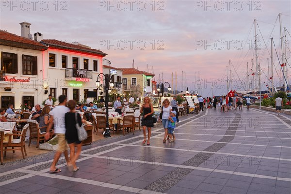 Promenade at dusk