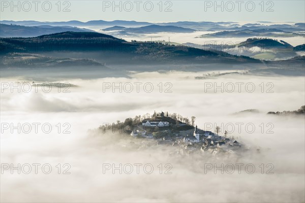 Eversberg in the fog