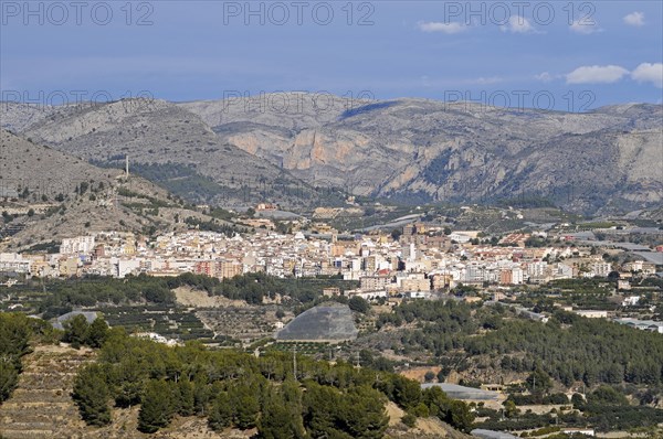 Townscape of Callosa d'en Sarria
