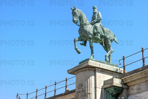 Equestrian statue of King Leopold II of Belgium
