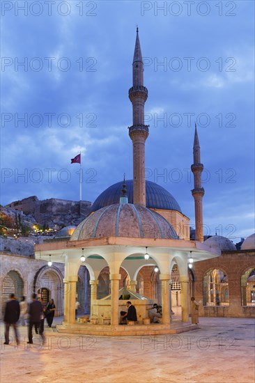 Fountain for ablutions in front of Dergah Mosque