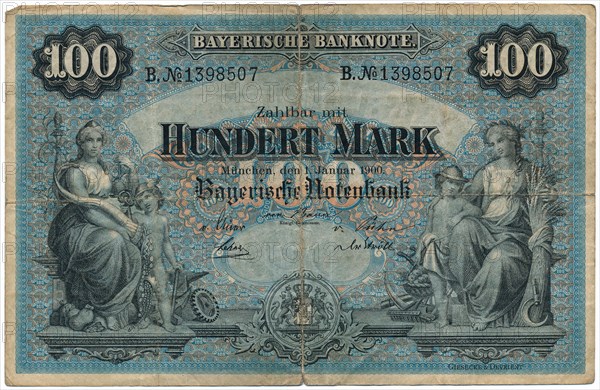 Old banknote