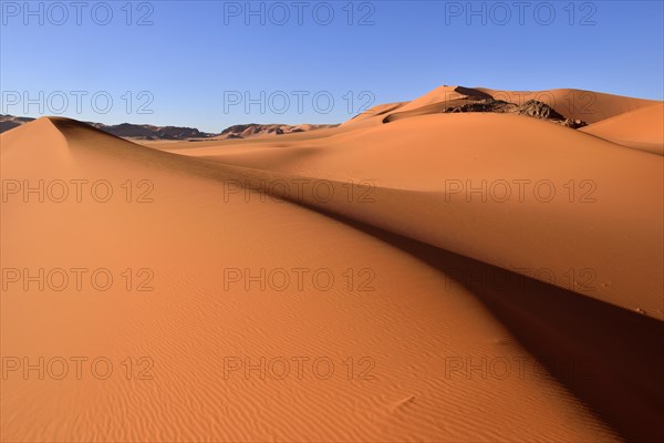 Rocks and sand dunes