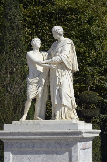 Statues in the Park of Versailles
