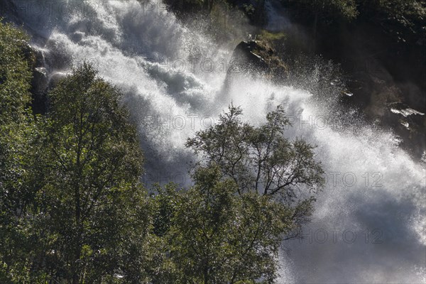 Kleivavossen Waterfall