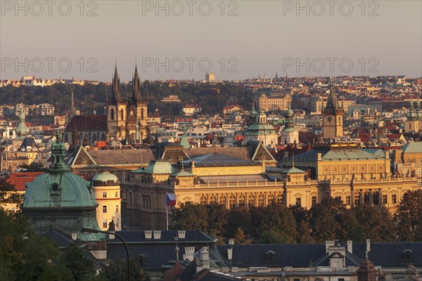 View of Prague with Tyn Church