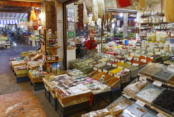 Spice shop in the market