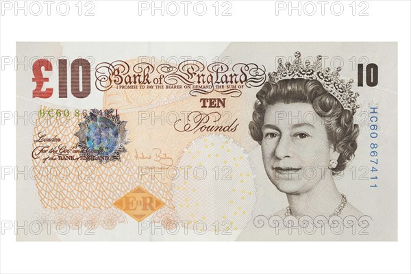 English ten pound note