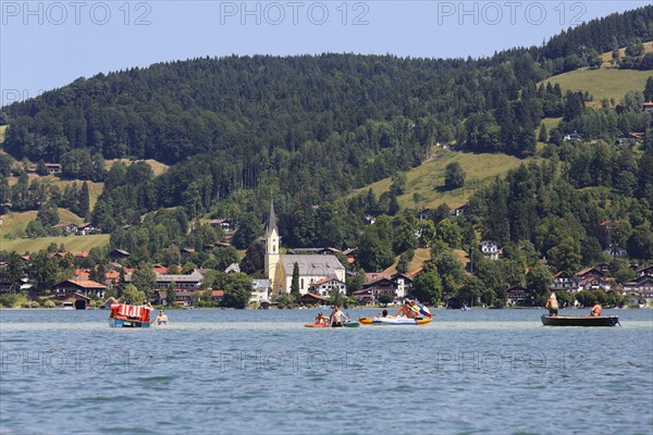 Townscape with the Parish Church of St. Sixtus