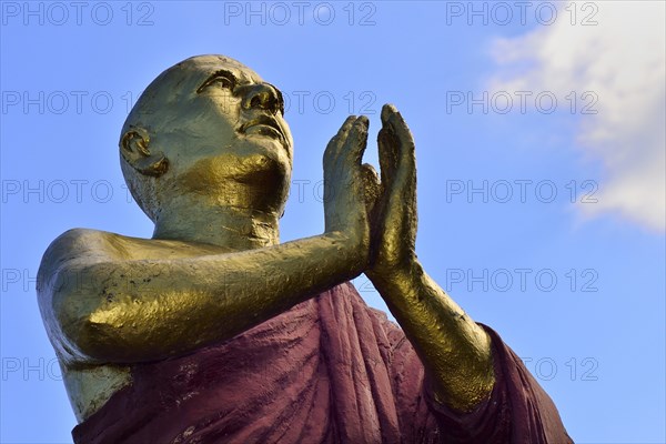 Statue of a monk