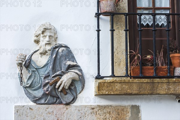 Sculpture on a facade