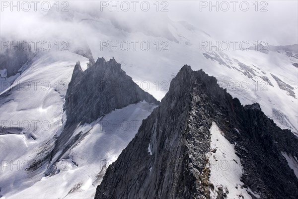 View from Grande Mesule towards Italy