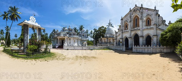 Old Buddhist temple complex of Sri Pushparama Maha Viharaya