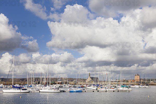 Port of Camaret-sur-Mer with Tour Vauban and the Chapel Notre-Dame de Rocamadour