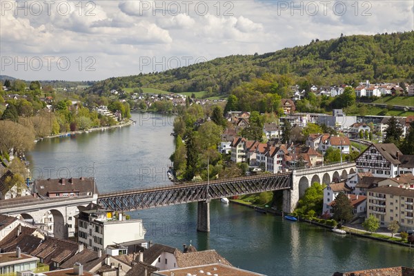 View from Munot Fortress over the town