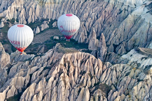 Hot air balloons