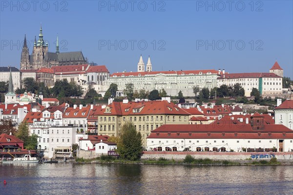 Vlatava River and Mala Strana