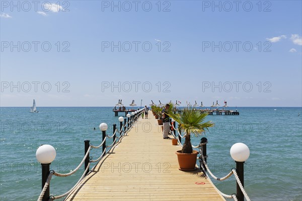 Bathing jetty of the Topkapi Palace Hotel