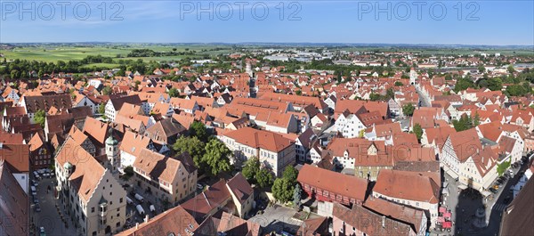 Overview of the historic town centre