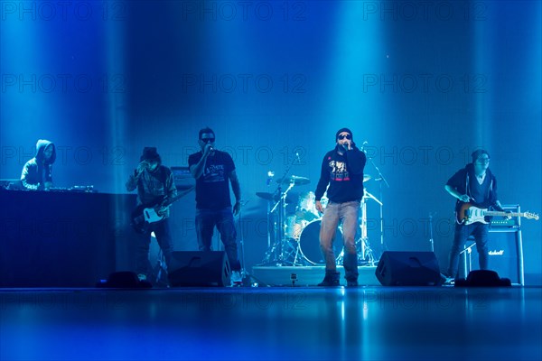 The German rapper Sido performing live at 'Energy Stars For Free' at Hallenstadion Oerlikon