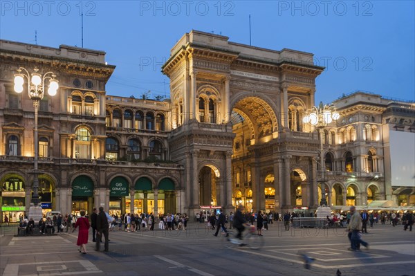 Shopping arcade Galleria Vittorio Emanuele II