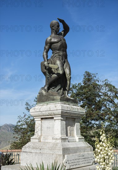 Ancient warrior with a sword