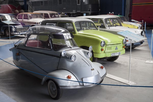 Messerschmitt cabin scooter and the Lloyd 400