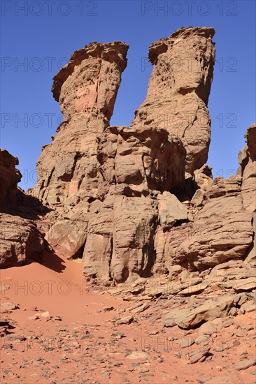 Rock towers at the Cirque