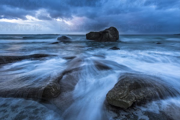 Rocks on the beach Utakleiv