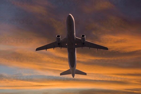 Lufthansa Airbus in flight