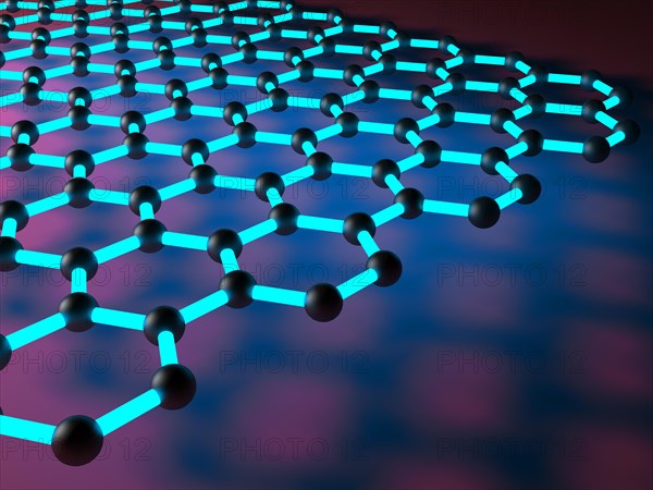 Molecular structure of Graphene