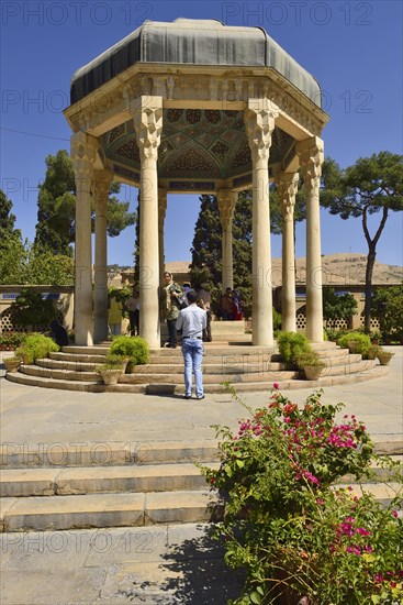 Mausoleum of the famous Persian poet Khwaja Samsu d-Din Muá¸¥ammad Hafez-e Shirazi