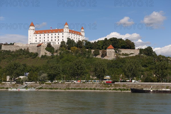 Bratislava Castle on the Danube