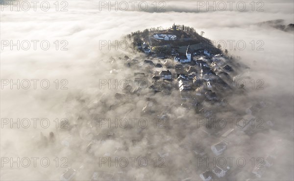 Eversberg in the fog