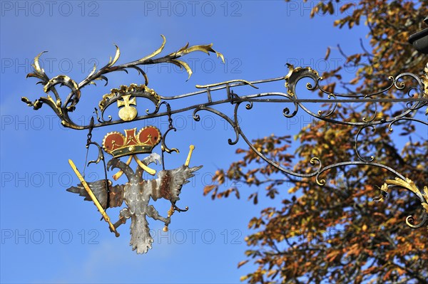 Hanging sign of Gasthof Adler