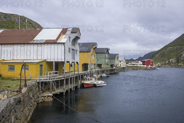 Restored fishing village of Nyksund