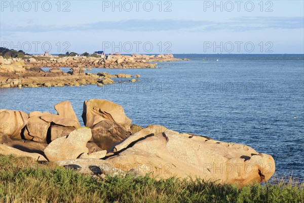 Rock formations at the Sentier des Douaniers hiking trail