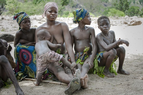 Women and children of the Koma people